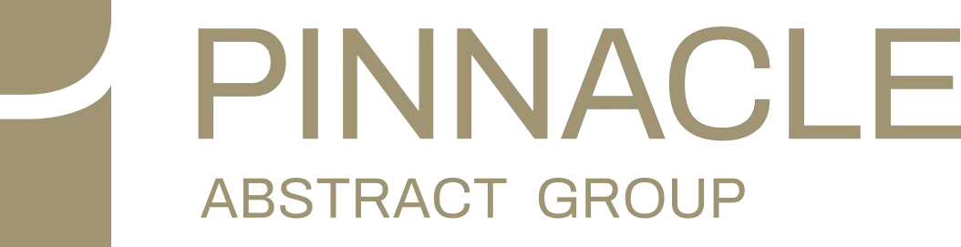 Pinnacle Abstract Group logo with a stylized 'P' icon to the left of the text.