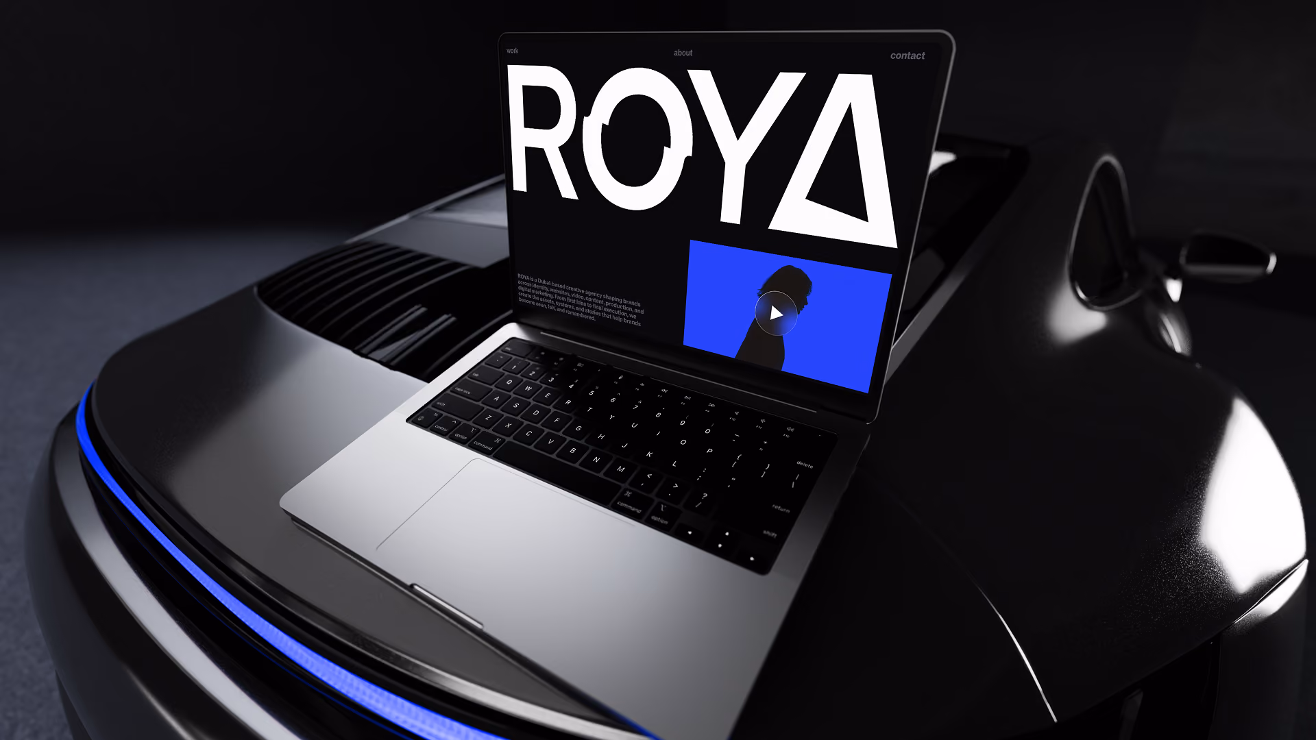 ROYA Digital brand identity case study