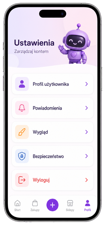 Buy4Me — profil i ustawienia