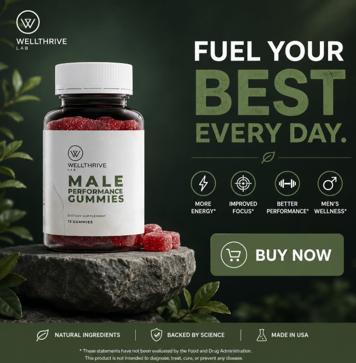 Wellthrive Male Performance Gummies 