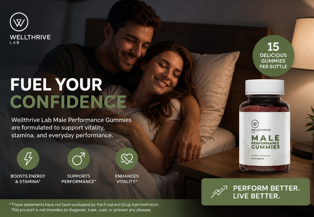 Wellthrive Male Performance Gummies 