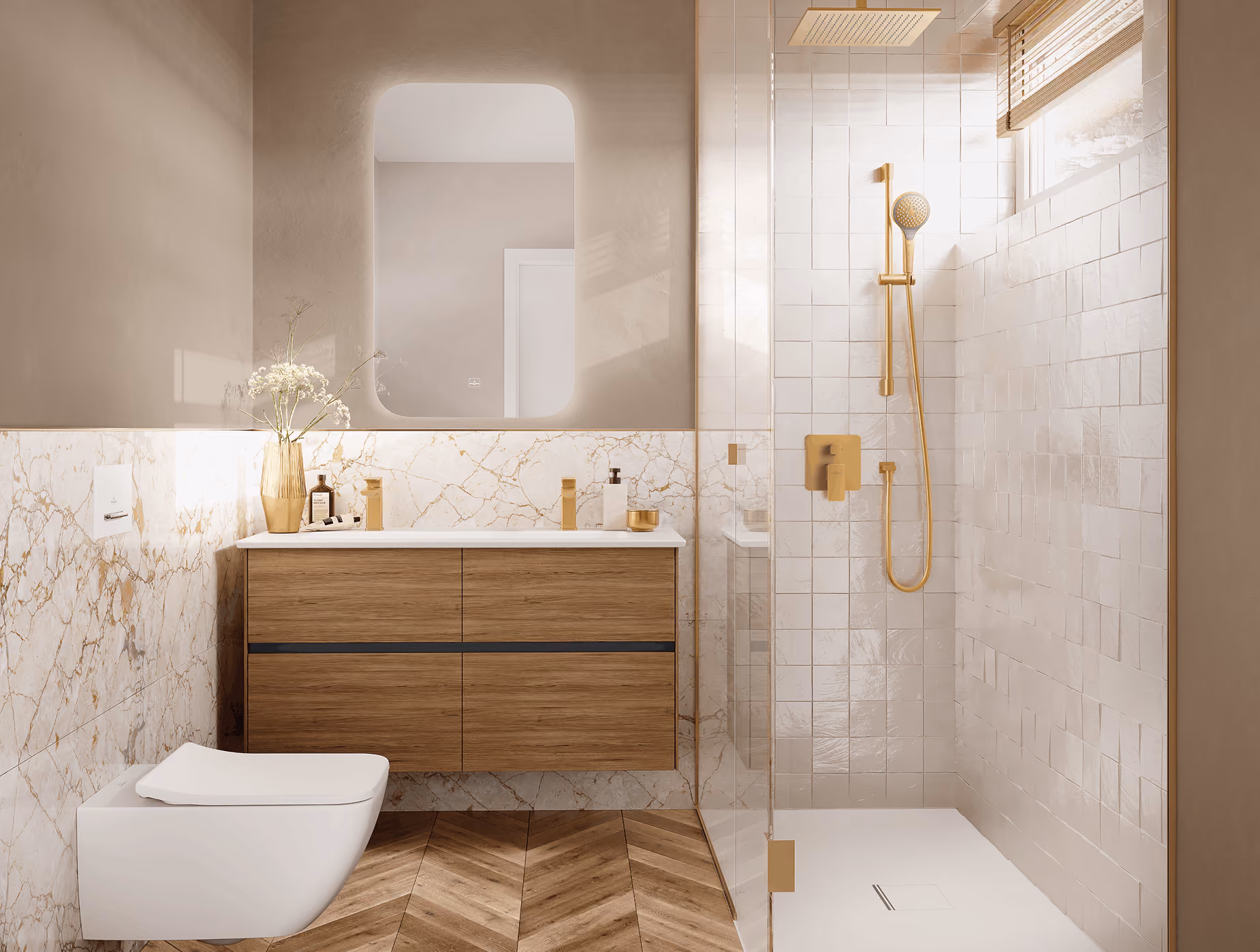 LPM bathroom design visualisation and CAD planning service