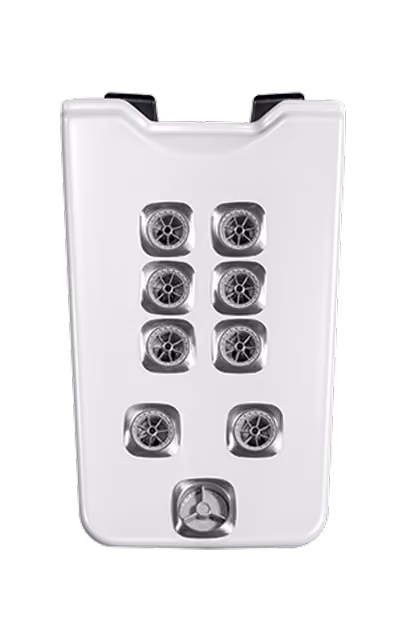 Bullfrog Spinal Health JetPak therapy module for M Series hot tubs