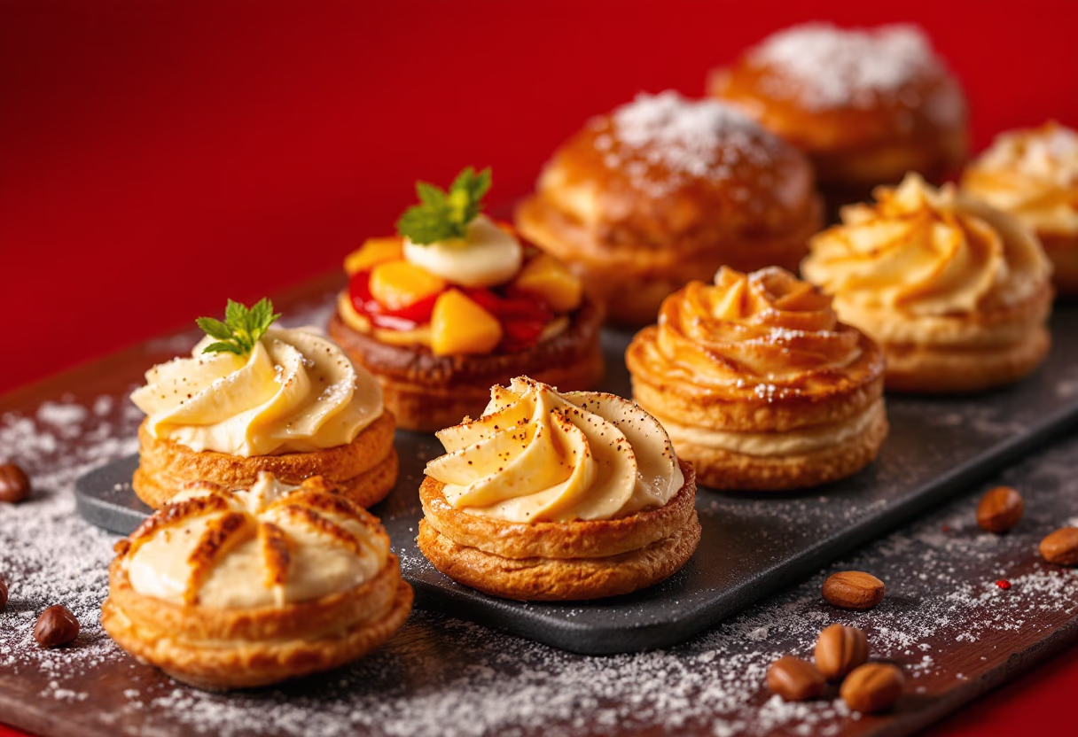 image of popular pastry range for a bakery