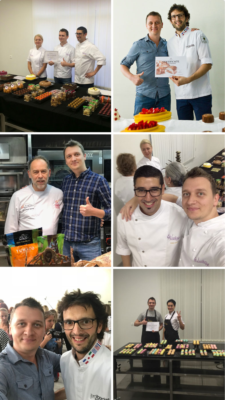 Egor Kozlovskii and the LeChefio chef team