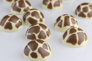 Giraffe bouchees