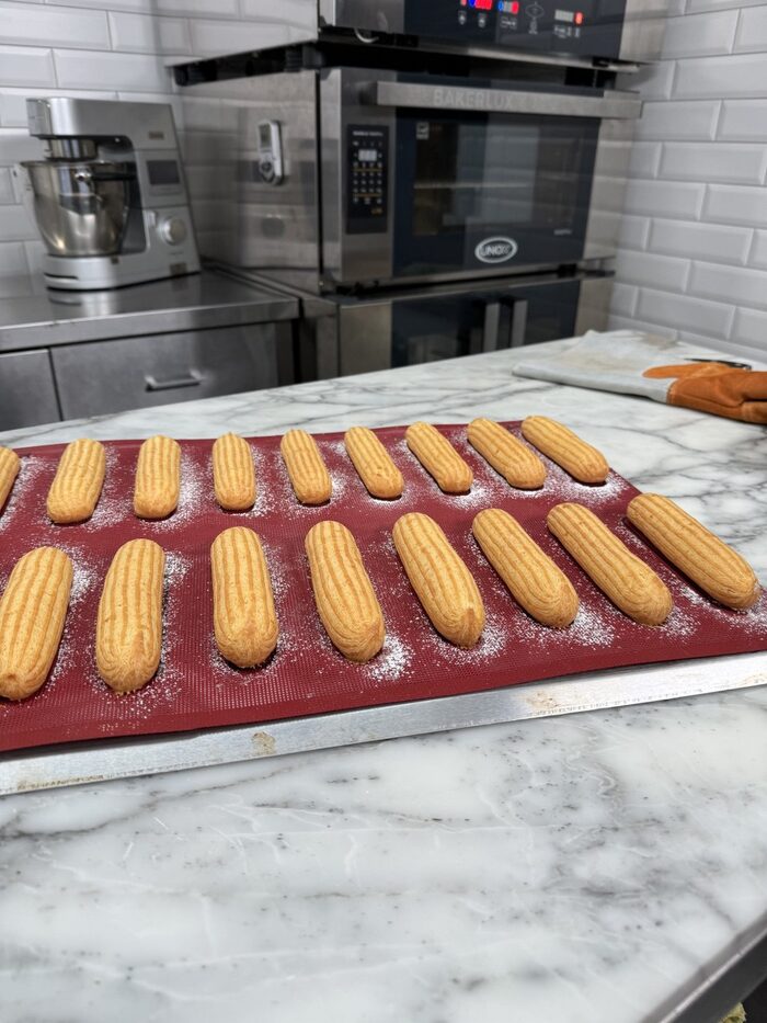 Choux fundamentals, reading the dough