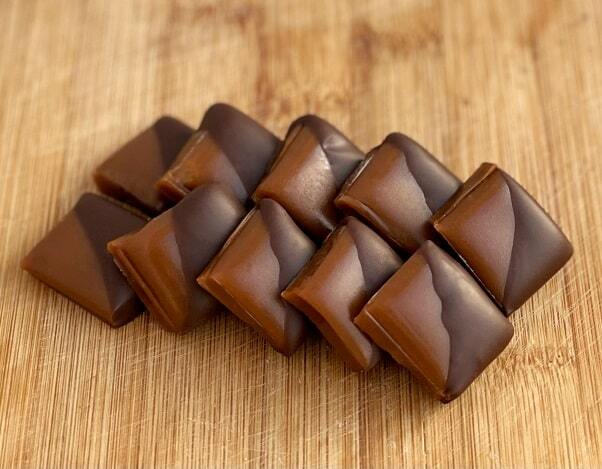 Vanilla caramel bonbons