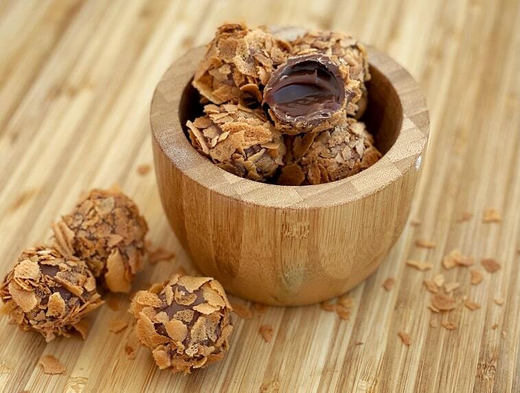 Caramel truffles