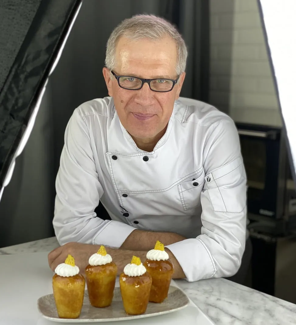 Dmitrii Kozlovskii, pastry and dough instructor at LeChefio