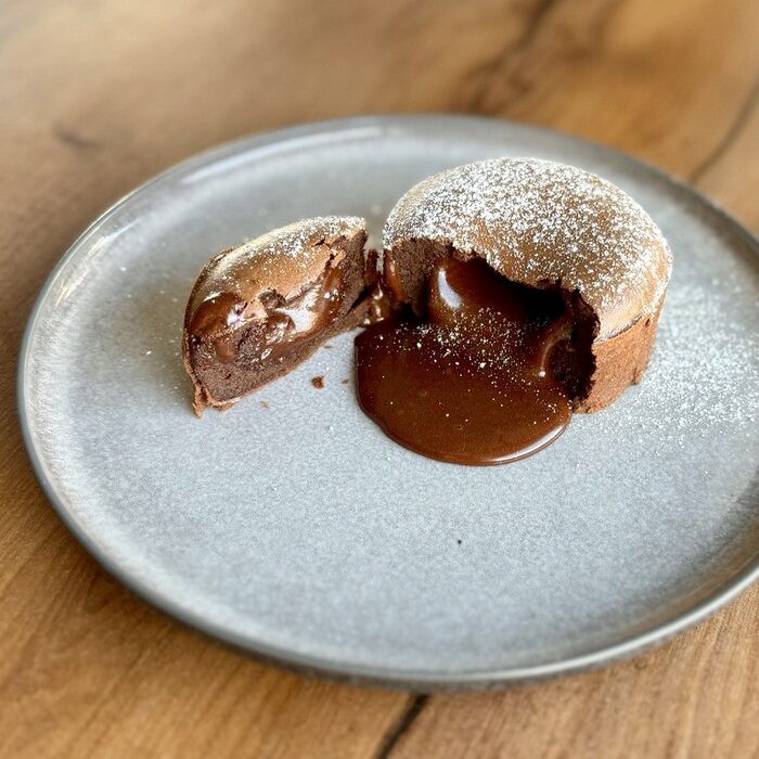 Molten chocolate fondant