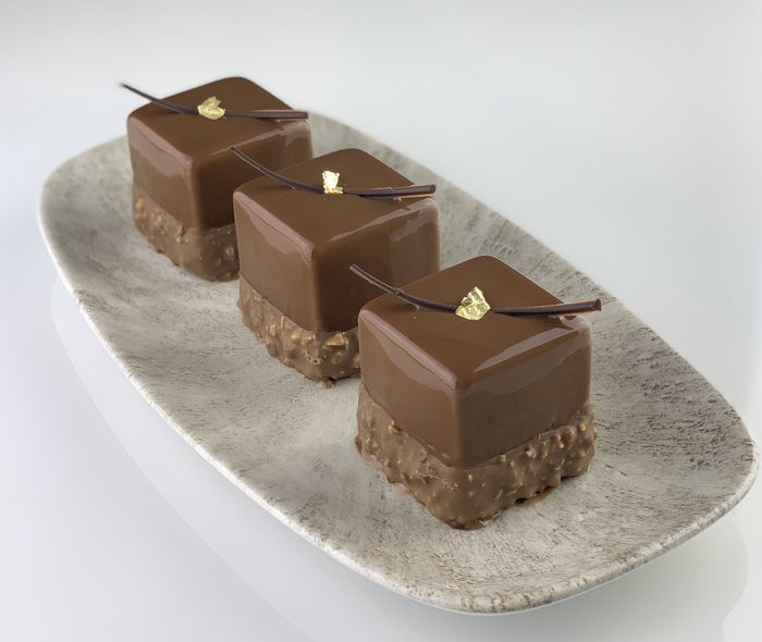 The Bruges mousse pastry