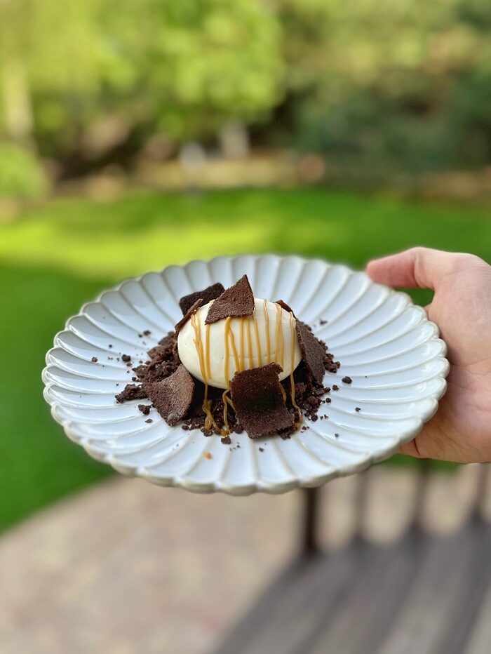 Coffee semifreddo