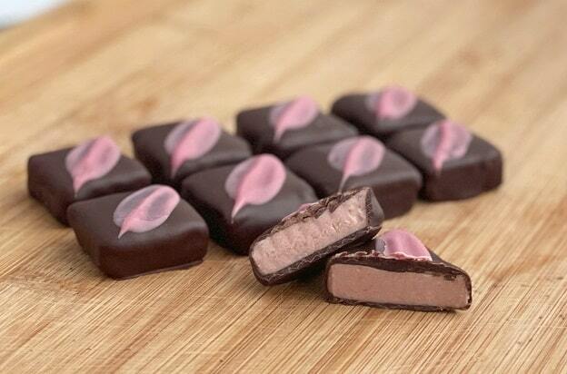 Strawberry Spark Bonbons