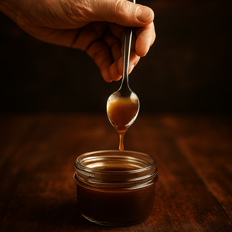 Glossy homemade teriyaki, Real Sauces course
