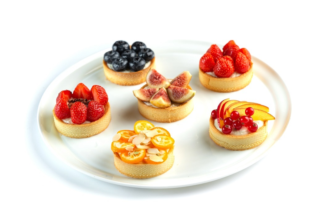 Crisp tart shells baked from classic French shortcrust dough