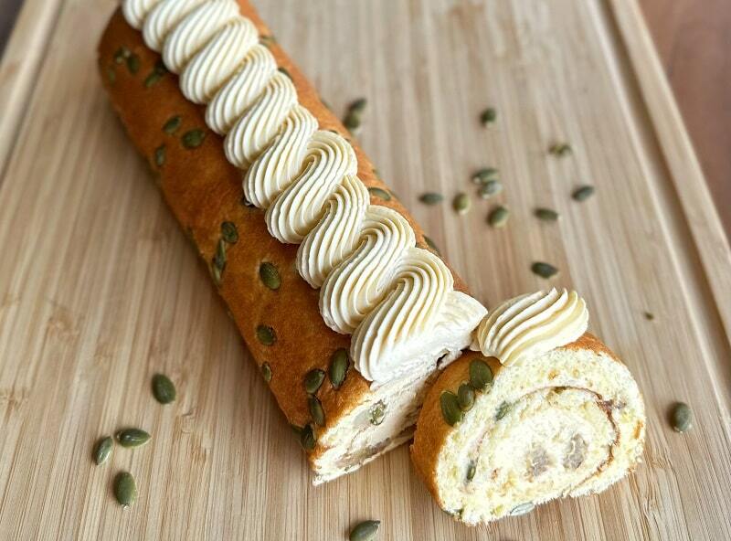 Pumpkin banana roll
