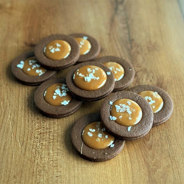 Salted Caramel with Peanuts and Chocolate