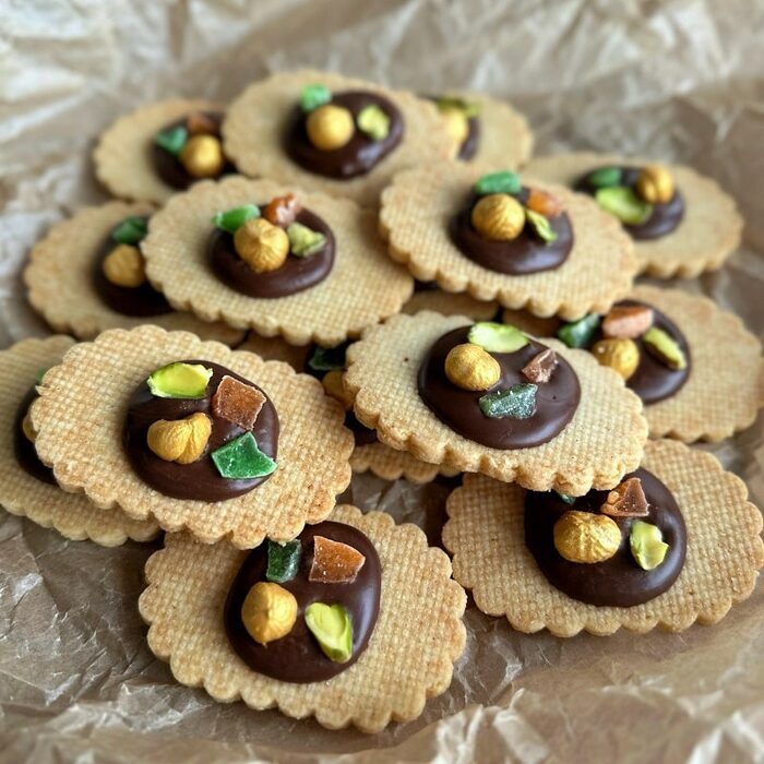 Hazelnut and Chocolate Cookies