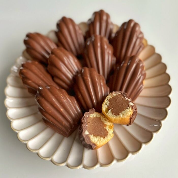 Gianduja Madeleines