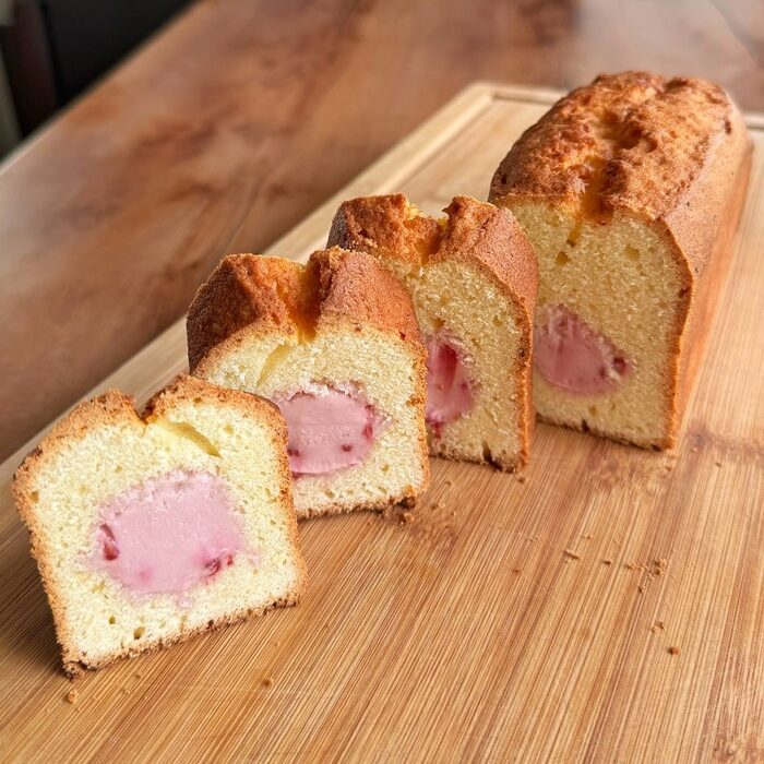 Cottage Cheese and Raspberry Loaf