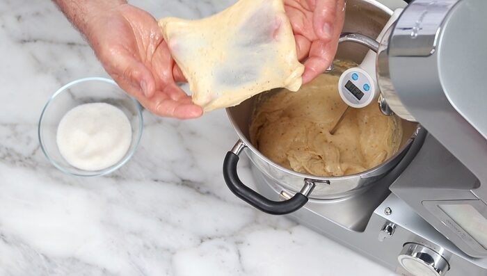 Preparing The Starter And Dough