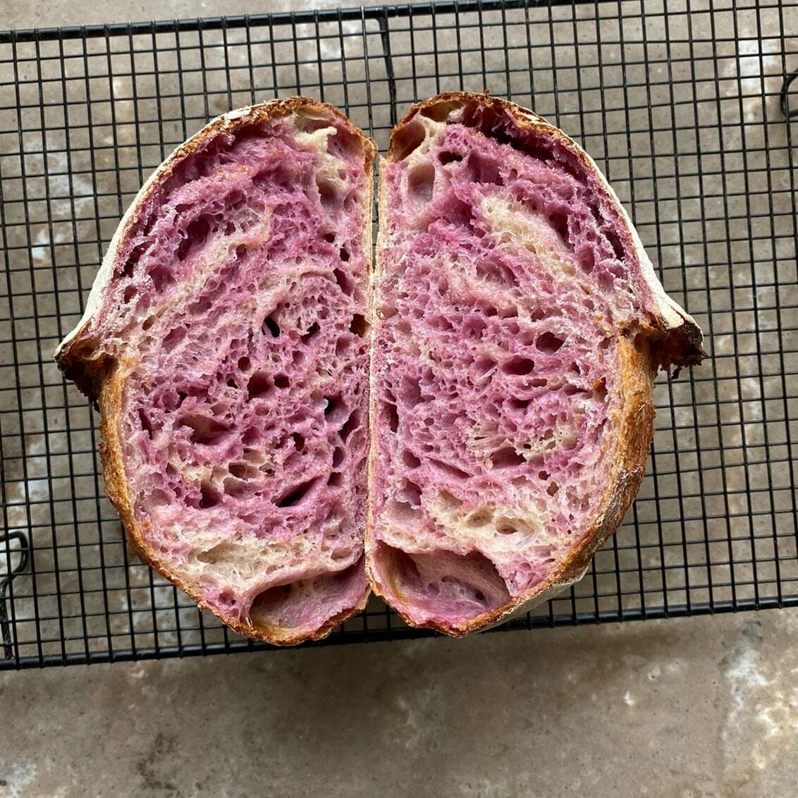 Two-Tone Laminated Bread