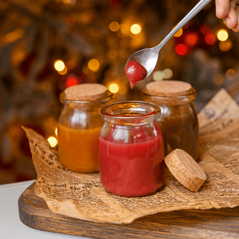 Winter Jars of Caramel