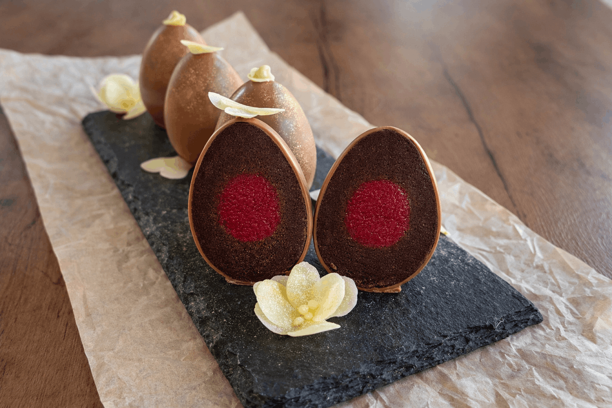 Chocolate Egg Pastries