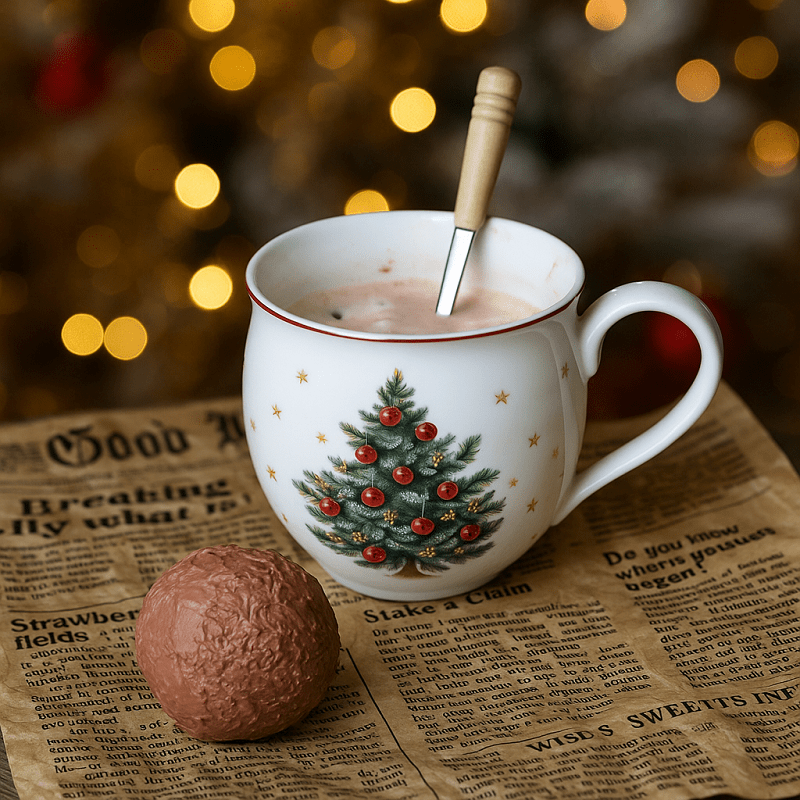 Hot Snow Chocolate Bombs