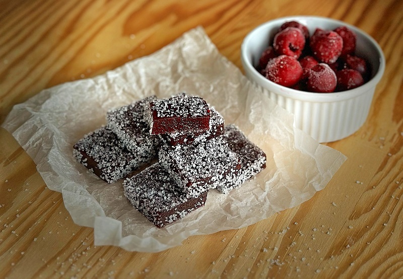 Chocolate pate de fruit