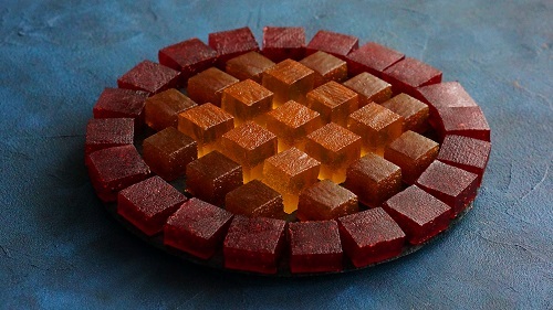 Online dessert table and candy bar course in practice