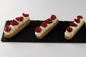 Coffee-Vanilla eclair
