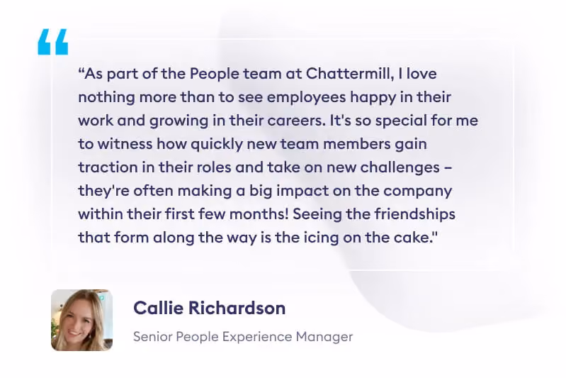 Callie Richardson Quote