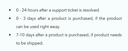 Transactional Survey Tips