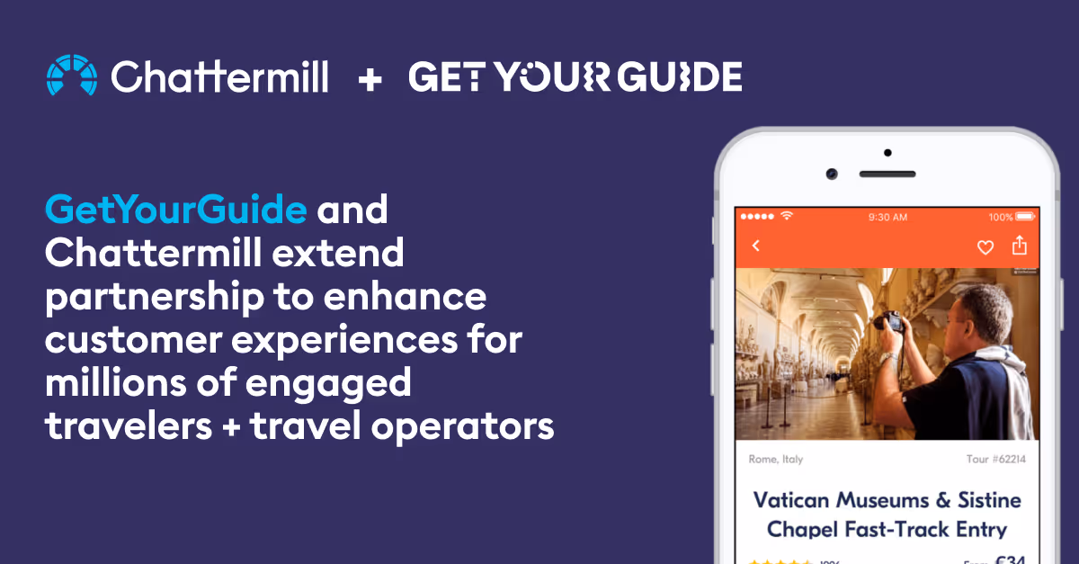 GetYourGuide & Chattermill Expand Partnership for Enhanced Travel Experiences
