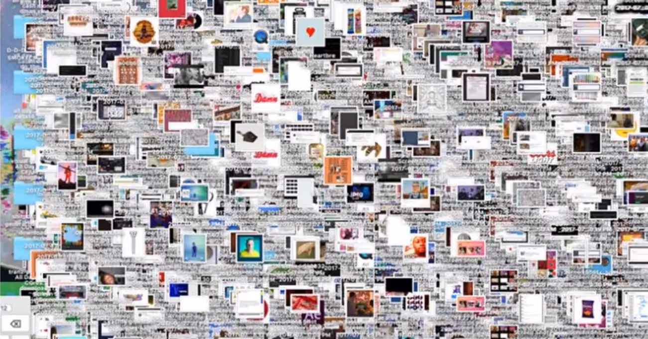 cluttered desktop