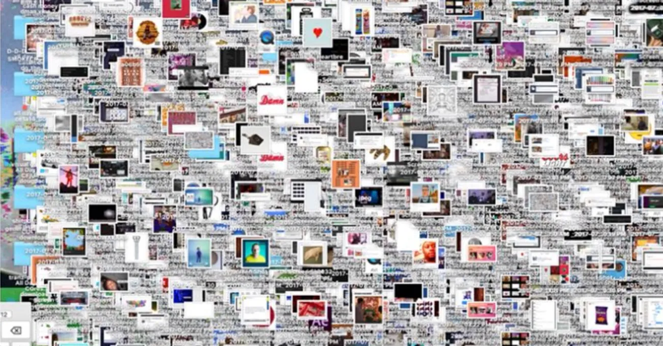 cluttered desktop