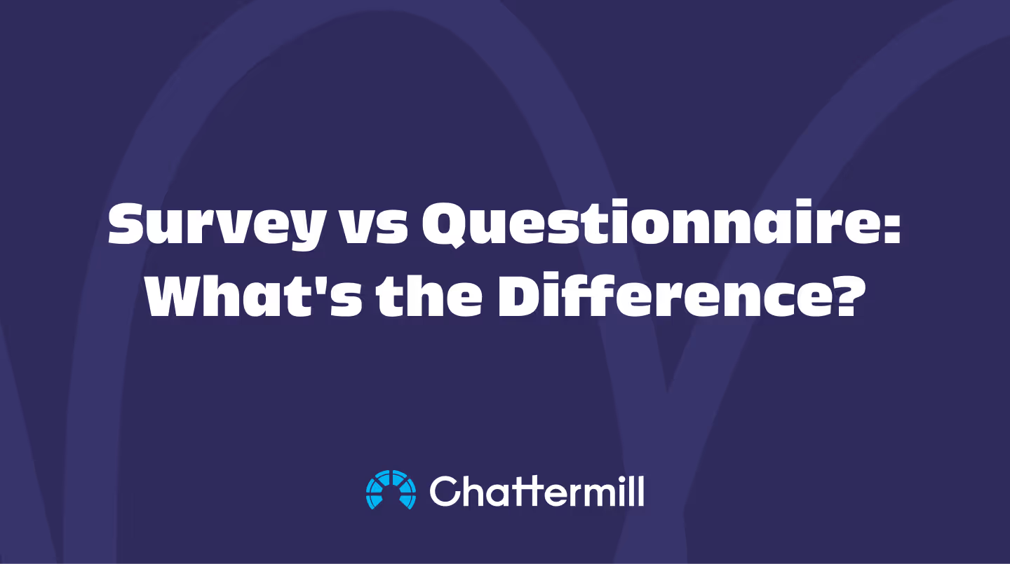 Survey Vs Questionnaire: What'S The Difference?
