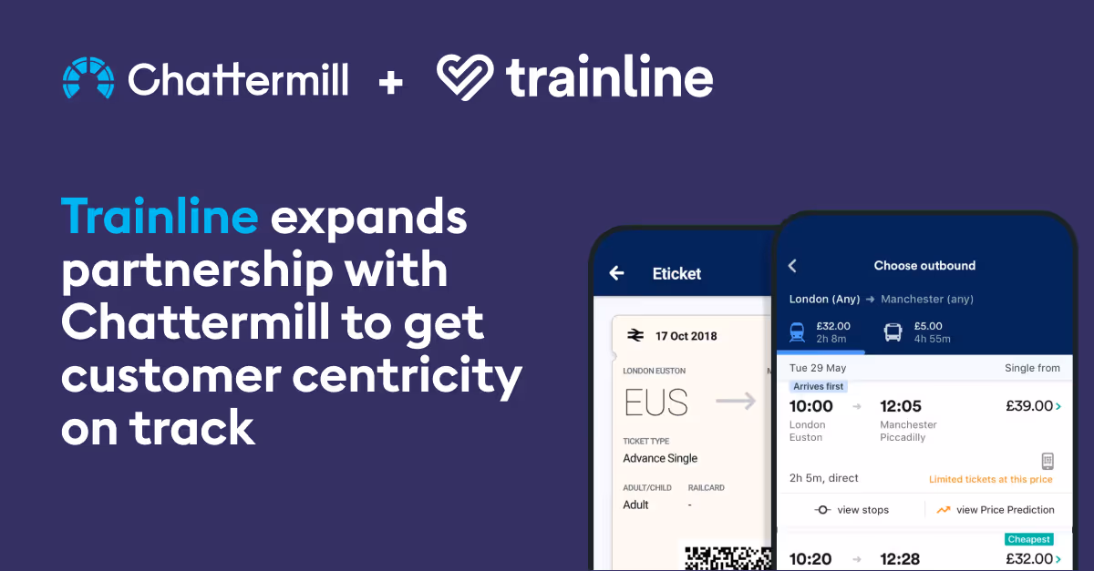 Chattermill Expands Partnership with Trainline for Enhanced Travel Experience