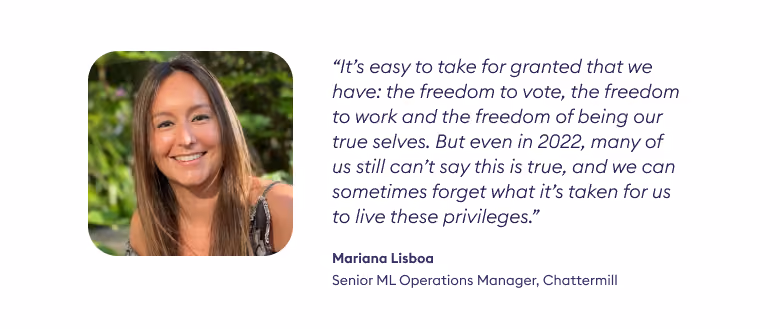 Mariana Lisboa - IWD
