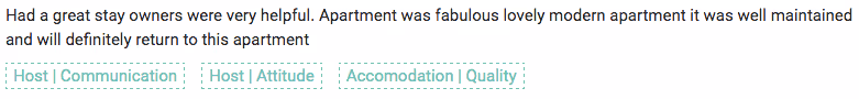 Comment Classified by Chattermill