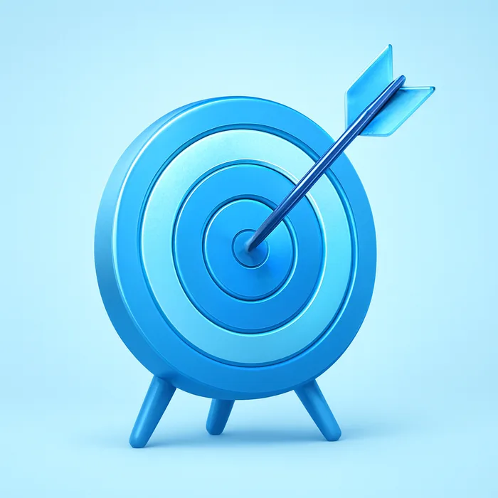 InteliGems Advisory — target graphic reinforcing measurable execution and decision accuracy.