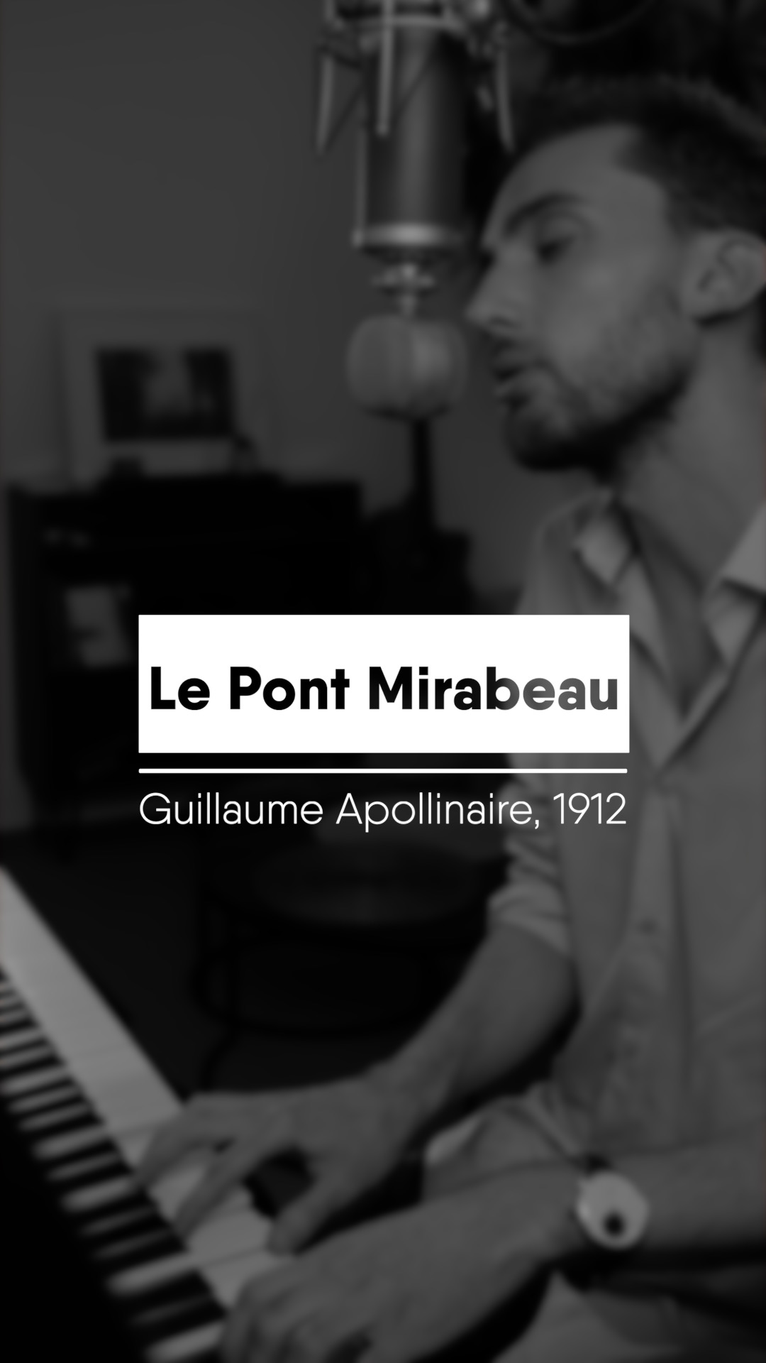 Le Pont Mirabeau
