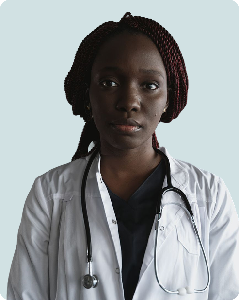 Portrait of a female doctor