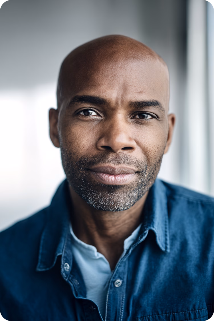 Portrait of a man