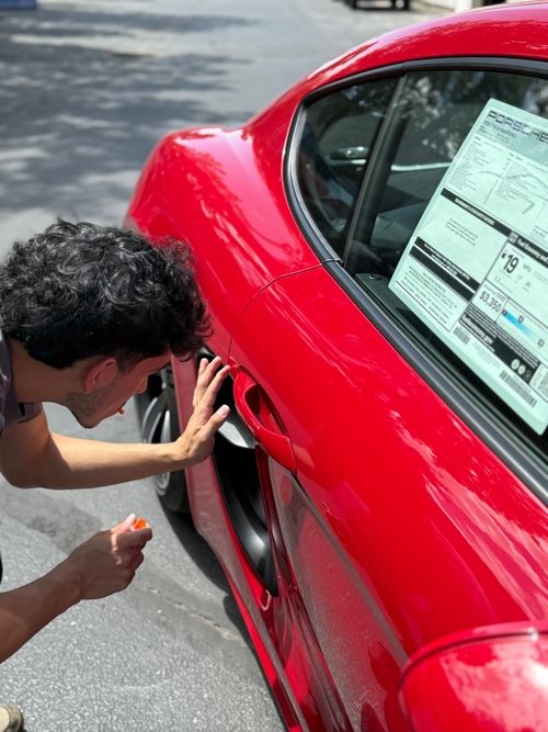 image of a person entering a vehicle