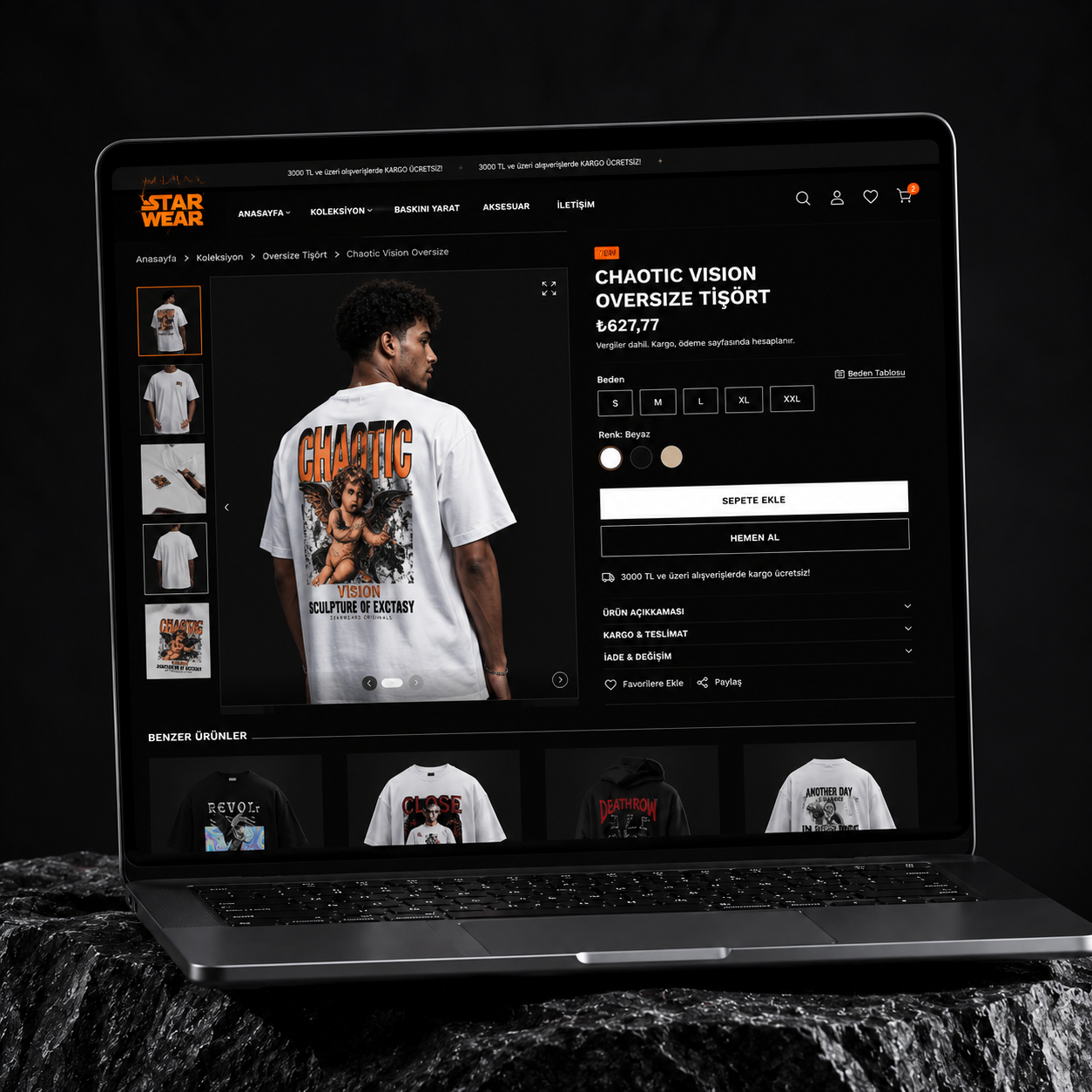 Star Wear proje görseli