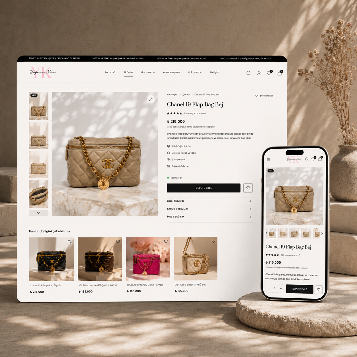 Yağmur Köse Luxury proje görseli