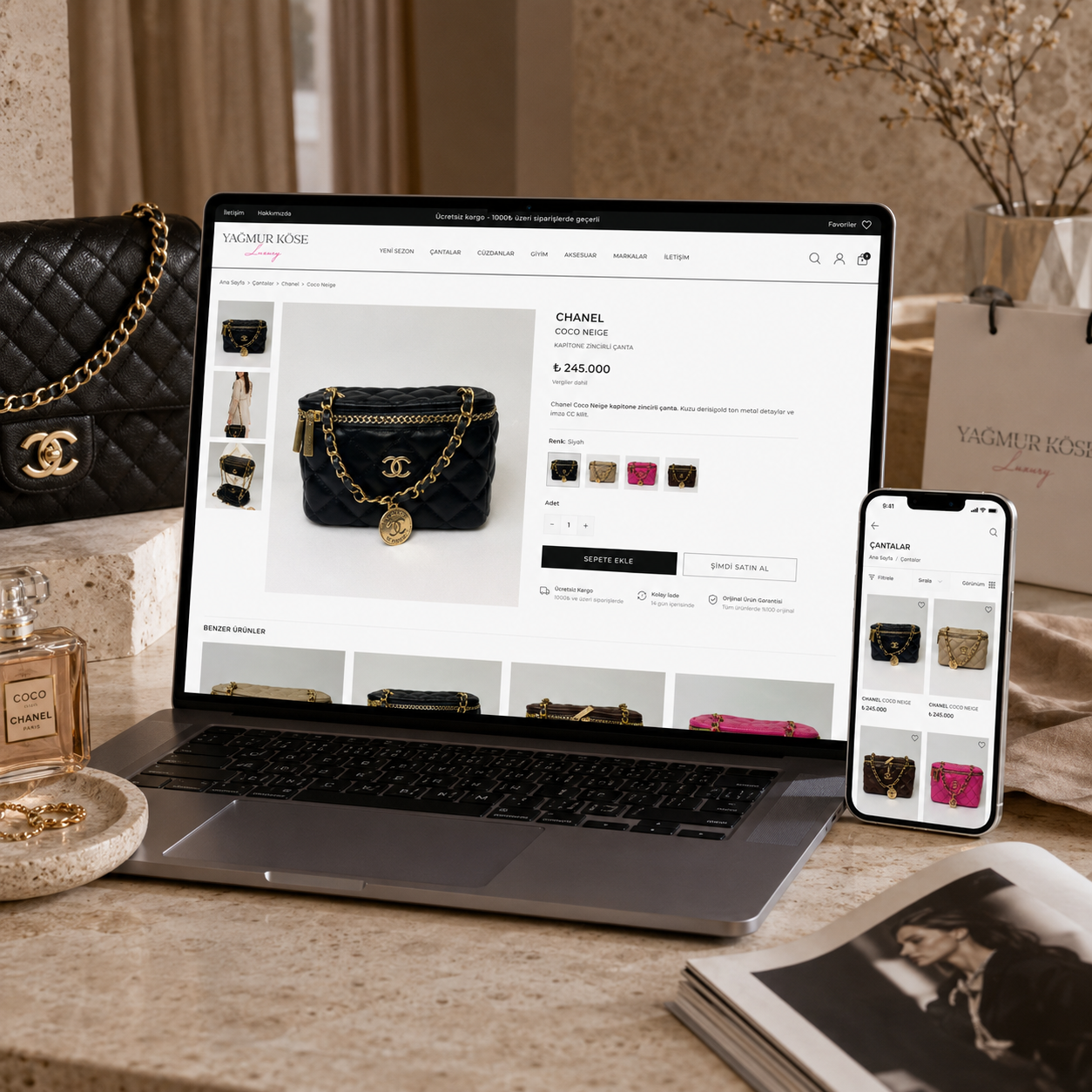 Yağmur Köse Luxury proje görseli